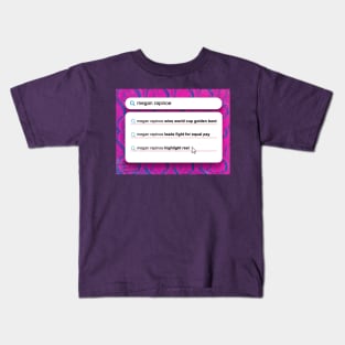 megan rapinoe search Kids T-Shirt